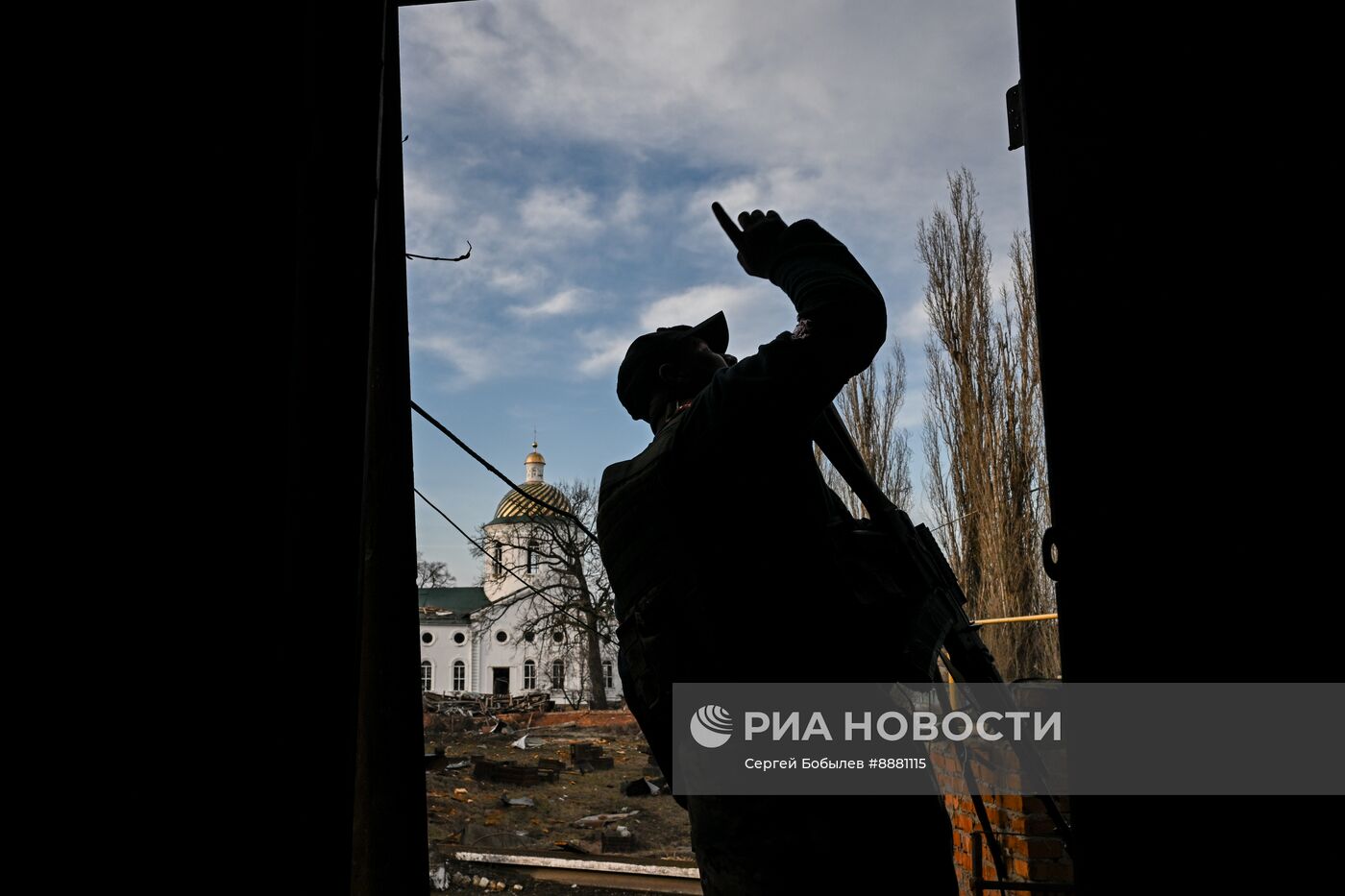 Обстановка в городе Суджа