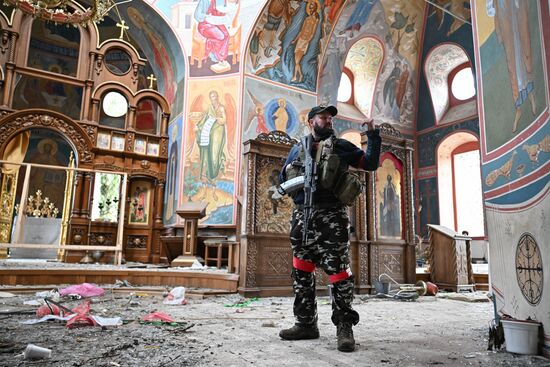 Обстановка в городе Суджа