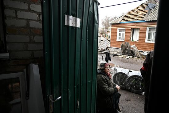 Обстановка в городе Суджа