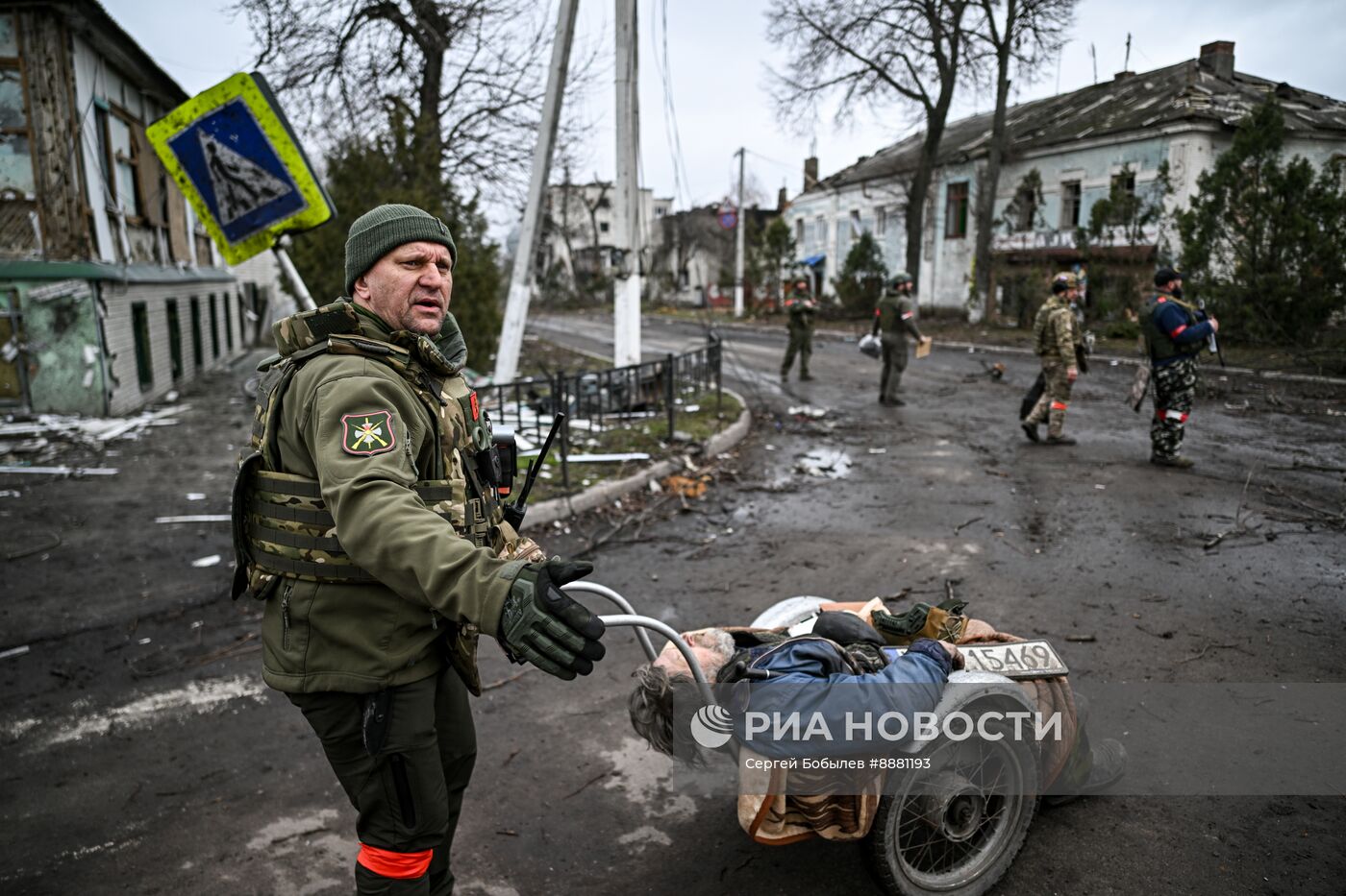 Обстановка в городе Суджа