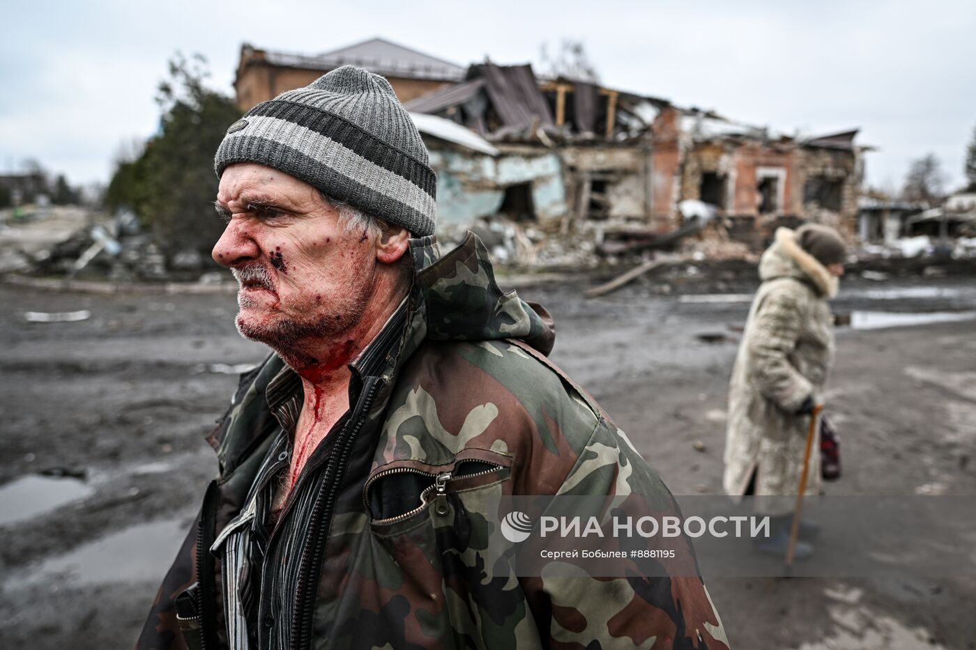 Обстановка в городе Суджа