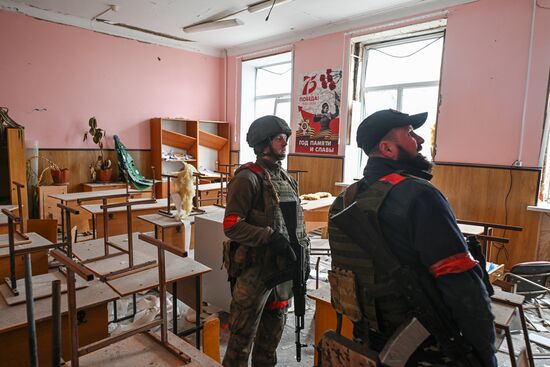 Обстановка в городе Суджа