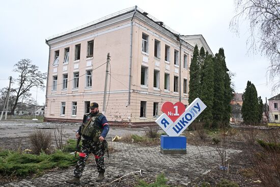 Обстановка в городе Суджа