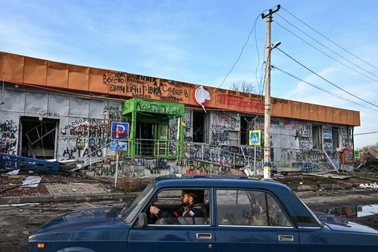 Обстановка в городе Суджа