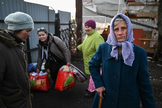 Обстановка в городе Суджа
