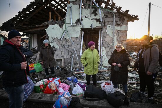 Обстановка в городе Суджа