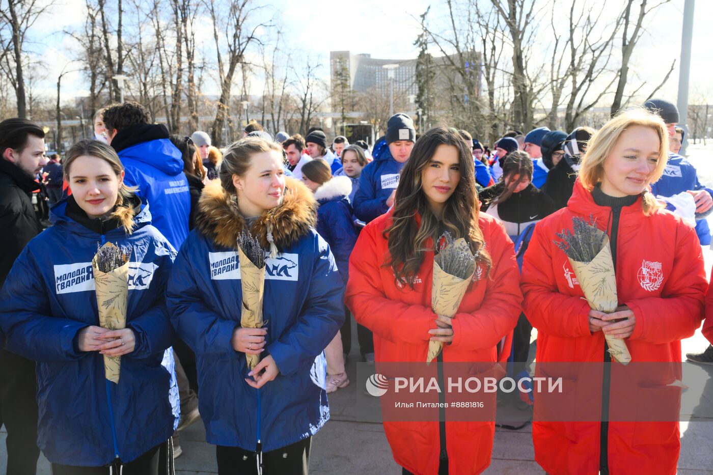 Празднование годовщины воссоединения Крыма с Россией