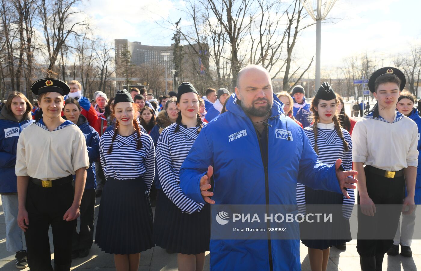 Празднование годовщины воссоединения Крыма с Россией