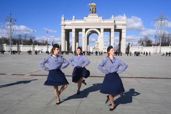 Празднование годовщины воссоединения Крыма с Россией