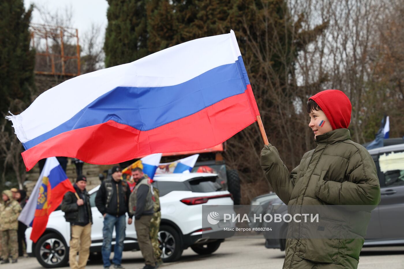 Празднование годовщины воссоединения Крыма с Россией