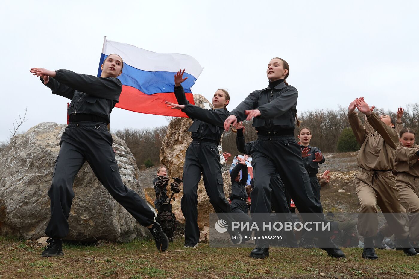 Празднование годовщины воссоединения Крыма с Россией