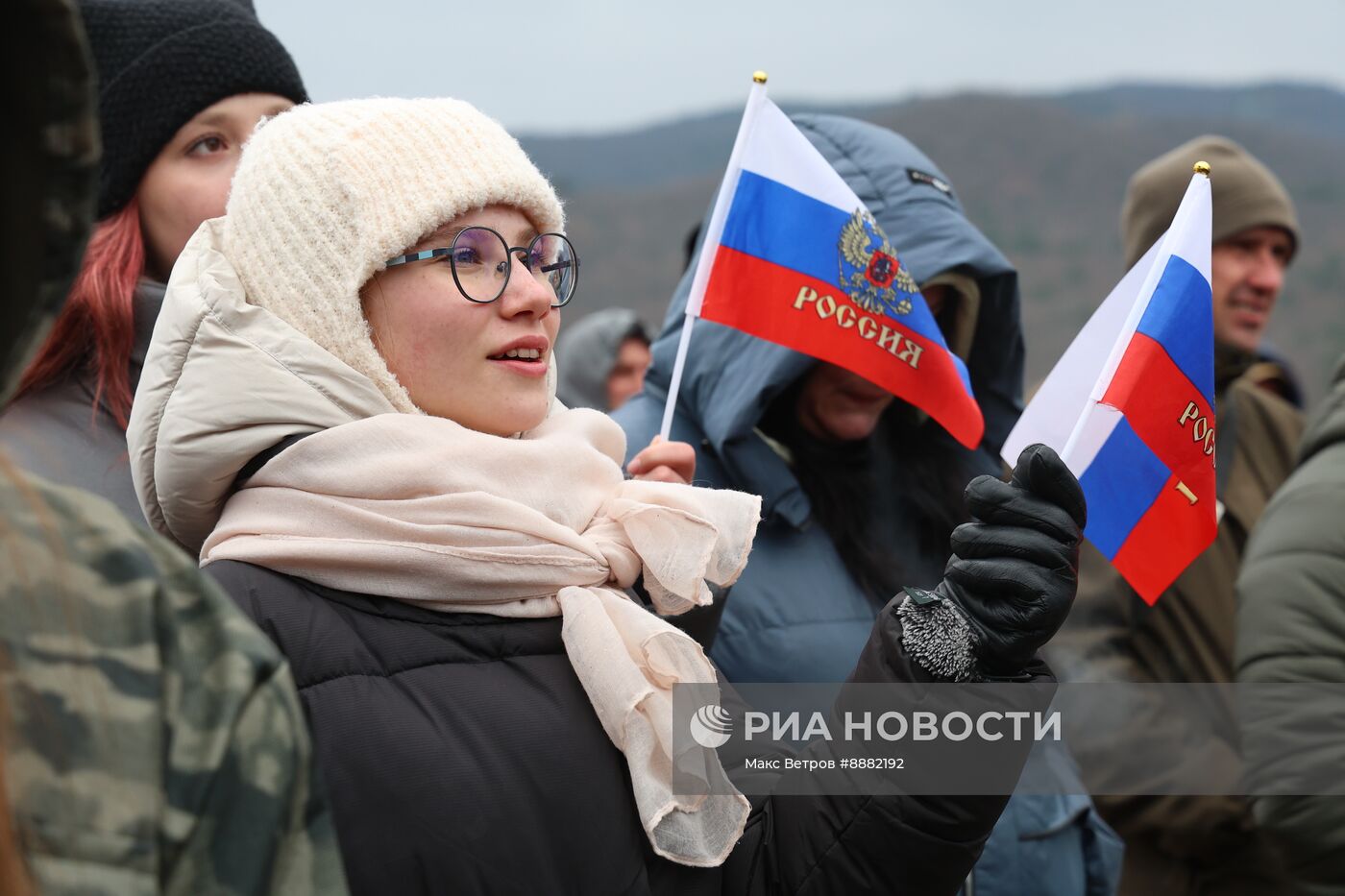 Празднование годовщины воссоединения Крыма с Россией