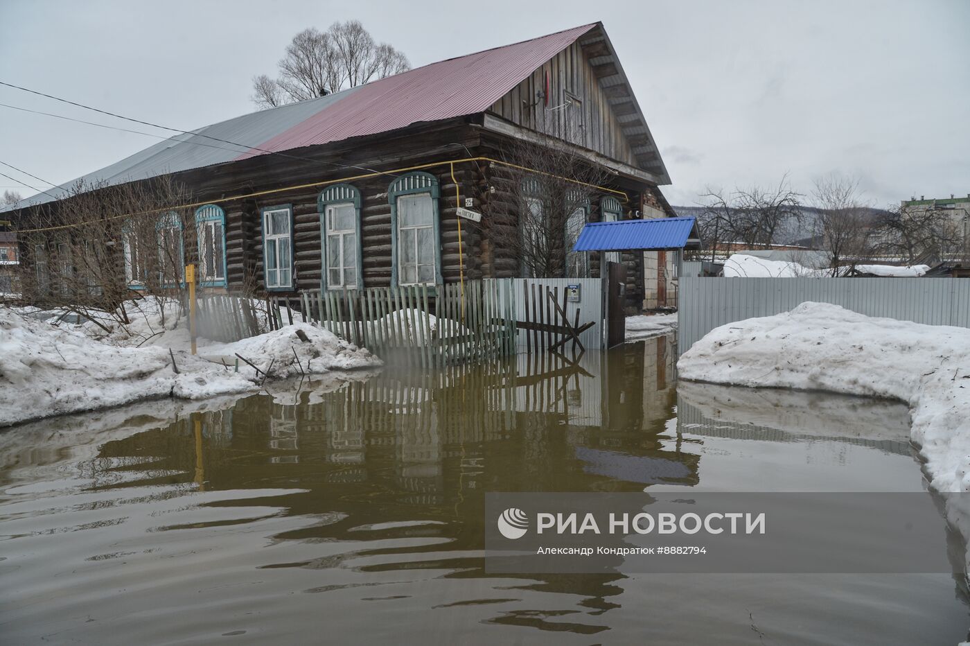 В Челябинской области начались весенние паводки