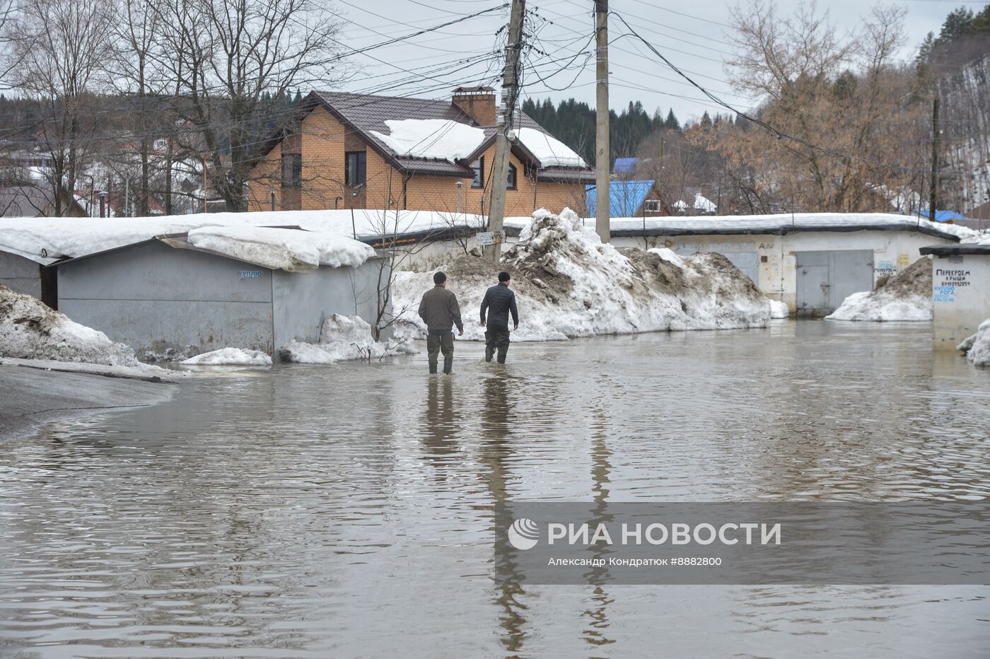 В Челябинской области начались весенние паводки