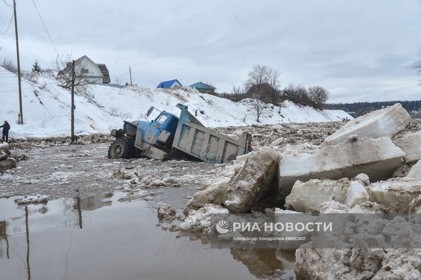 В Челябинской области начались весенние паводки
