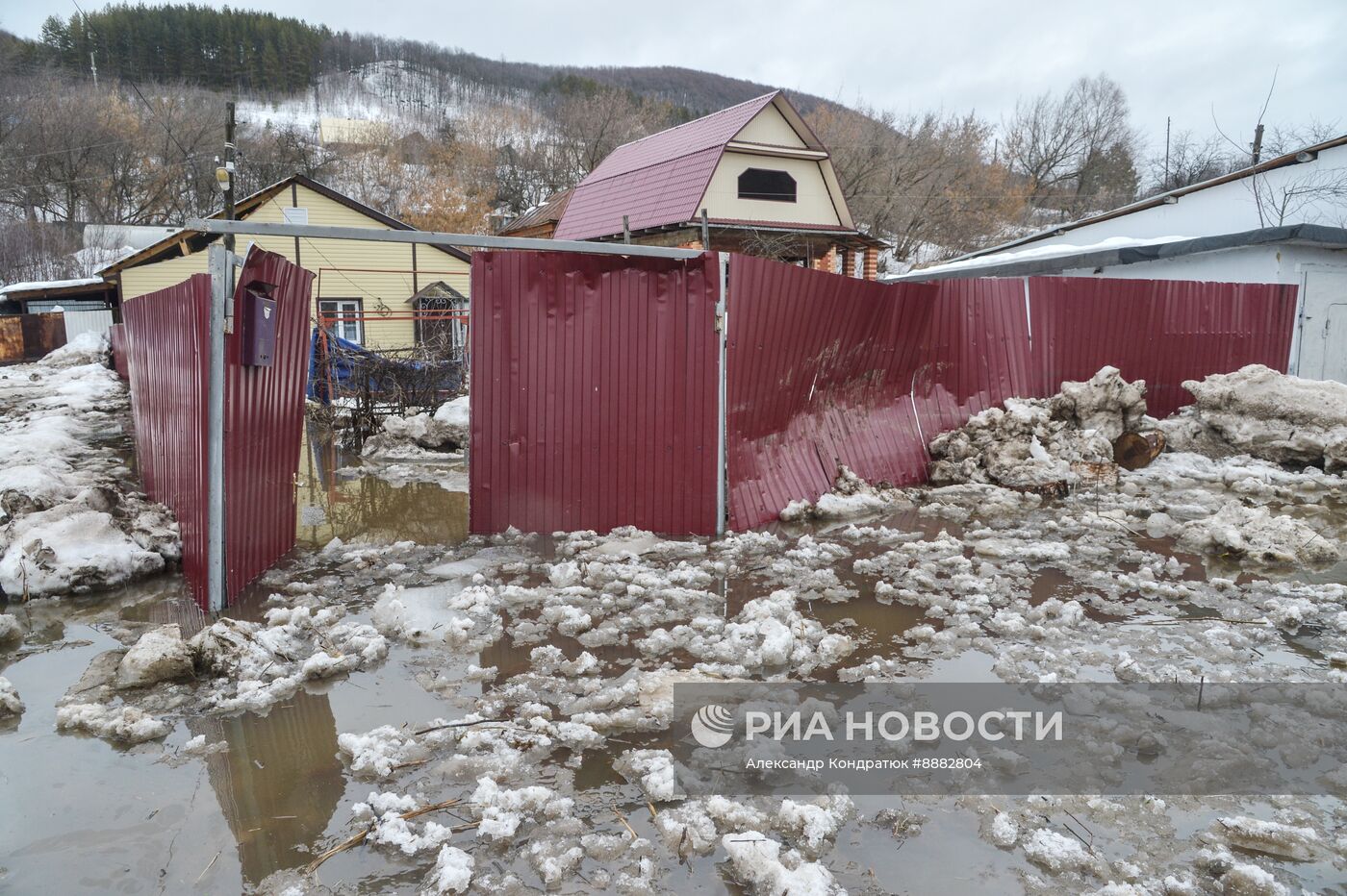 В Челябинской области начались весенние паводки