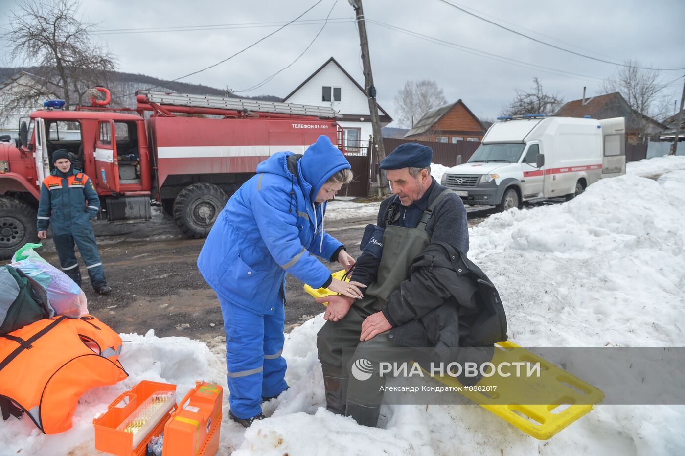 В Челябинской области начались весенние паводки