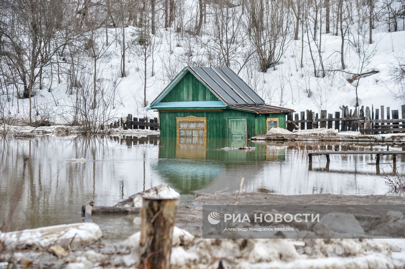 В Челябинской области начались весенние паводки