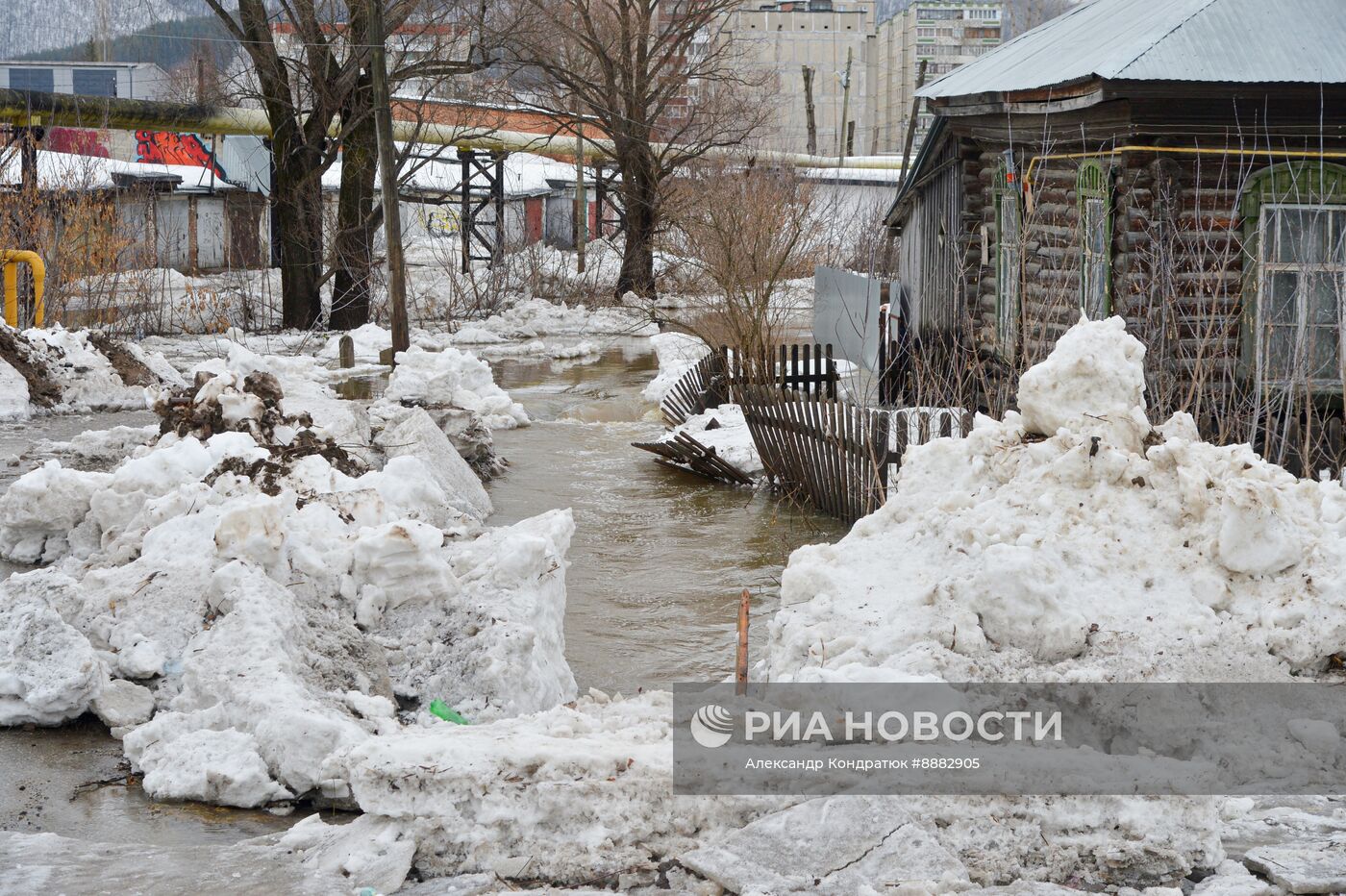 В Челябинской области начались весенние паводки