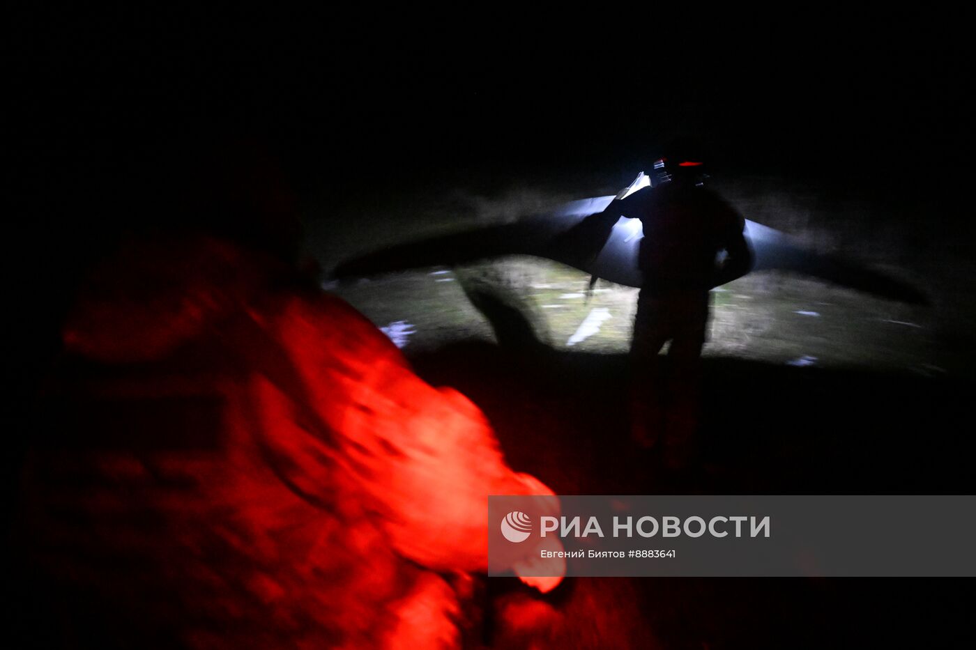 Боевая работа расчета БПЛА "Суперкам" группировки "Север" в Курской области