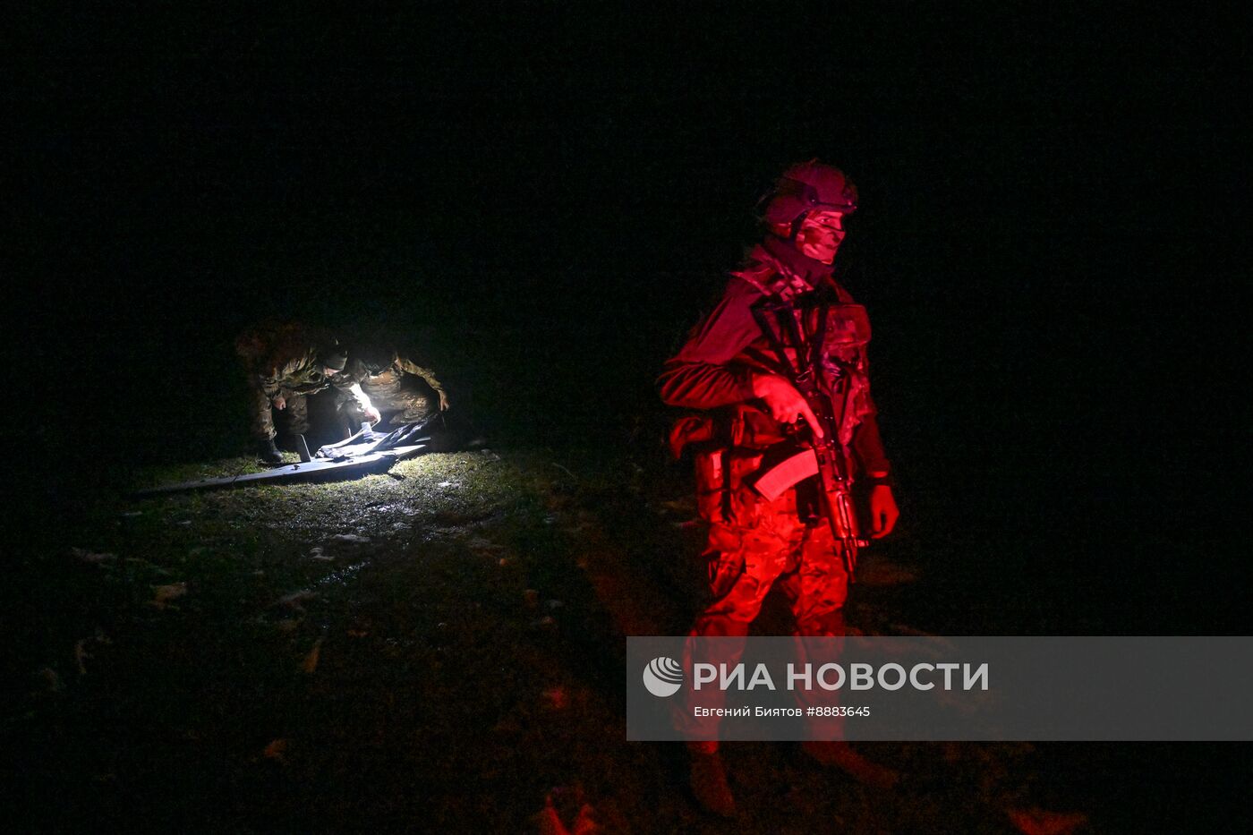 Боевая работа расчета БПЛА "Суперкам" группировки "Север" в Курской области