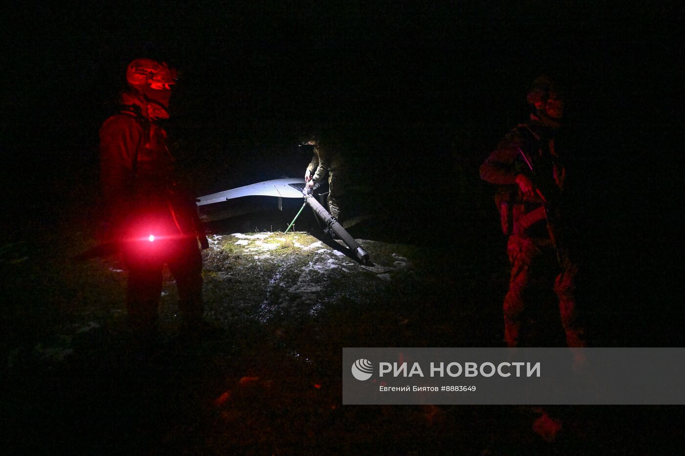 Боевая работа расчета БПЛА "Суперкам" группировки "Север" в Курской области