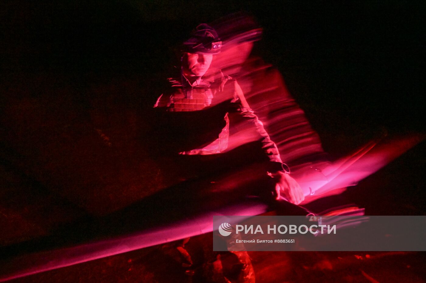 Боевая работа расчета БПЛА "Суперкам" группировки "Север" в Курской области