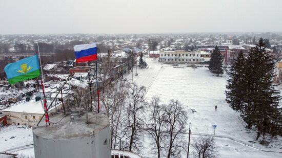 Обстановка в городе Суджа