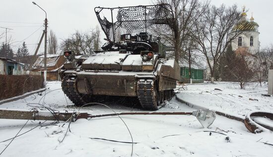 Обстановка в городе Суджа