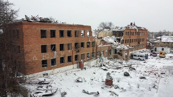 Обстановка в городе Суджа