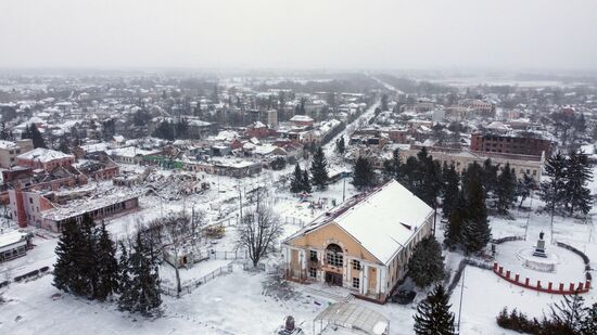 Обстановка в городе Суджа