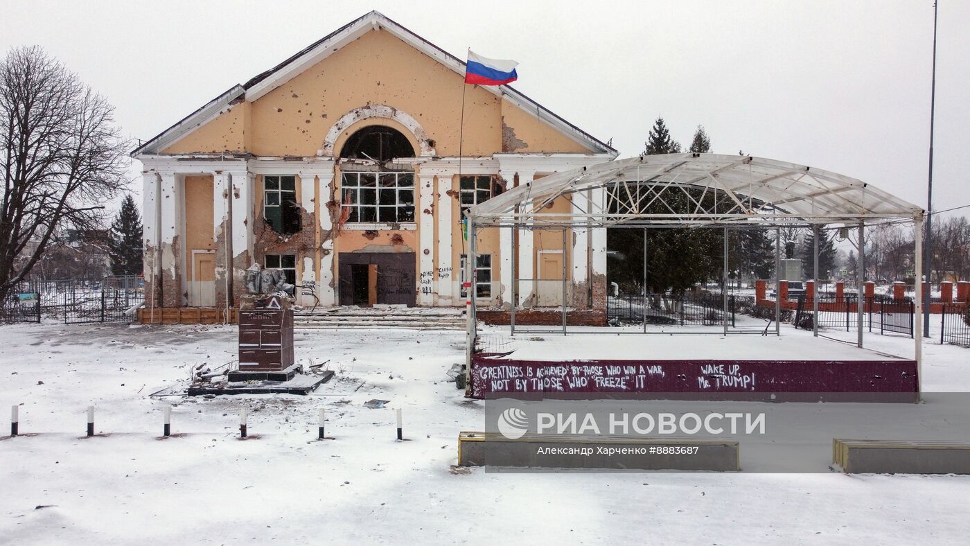 Обстановка в городе Суджа