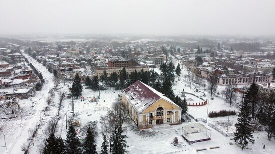 Обстановка в городе Суджа
