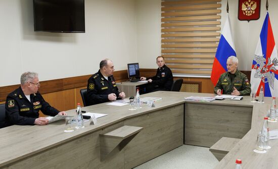 Министр обороны РФ А. Белоусов проинспектировал объекты инфраструктуры Каспийской флотилии