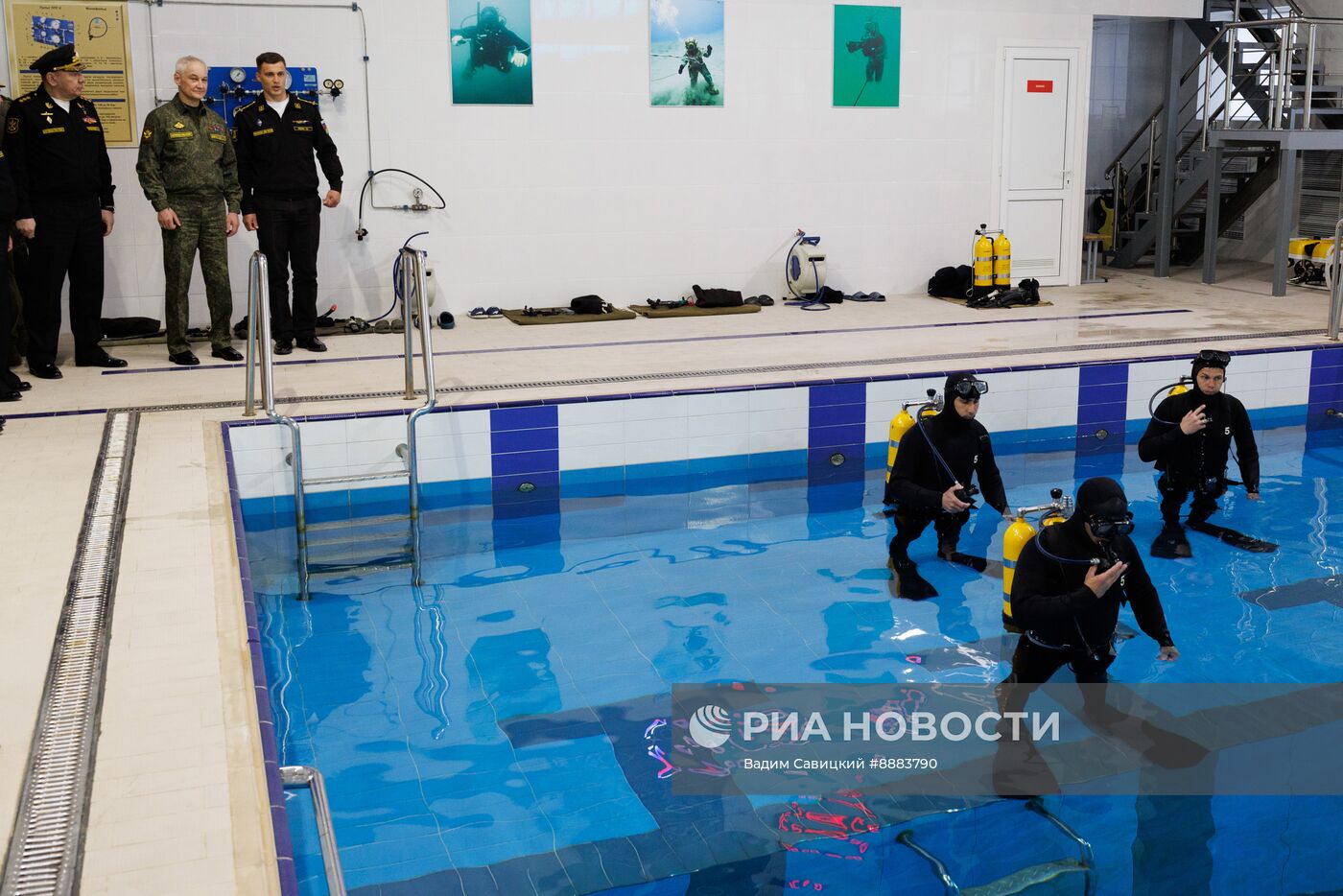 Министр обороны РФ А. Белоусов проинспектировал объекты инфраструктуры Каспийской флотилии