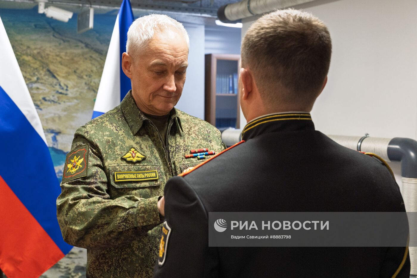 Министр обороны РФ А. Белоусов проинспектировал объекты инфраструктуры Каспийской флотилии