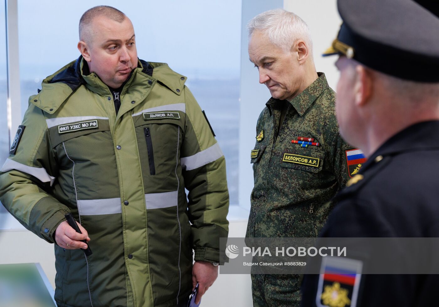 Министр обороны РФ А. Белоусов проинспектировал объекты инфраструктуры Каспийской флотилии