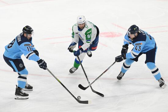 Хоккей. КХЛ. Матч "Сибирь" - "Салават Юлаев"