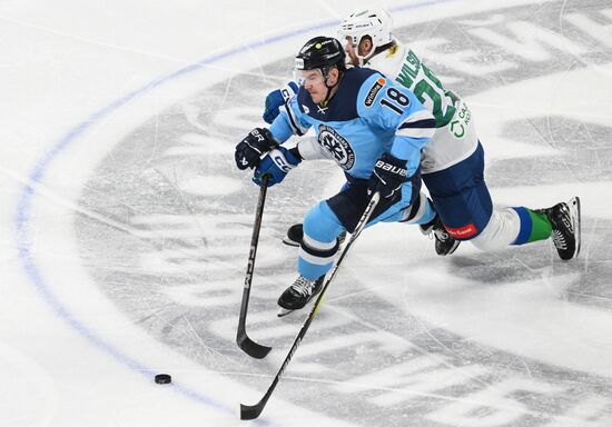 Хоккей. КХЛ. Матч "Сибирь" - "Салават Юлаев"