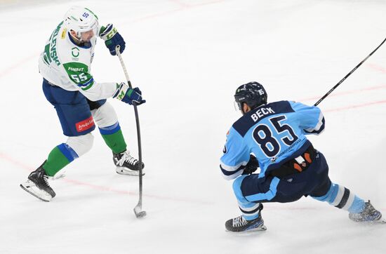 Хоккей. КХЛ. Матч "Сибирь" - "Салават Юлаев"