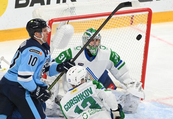 Хоккей. КХЛ. Матч "Сибирь" - "Салават Юлаев"