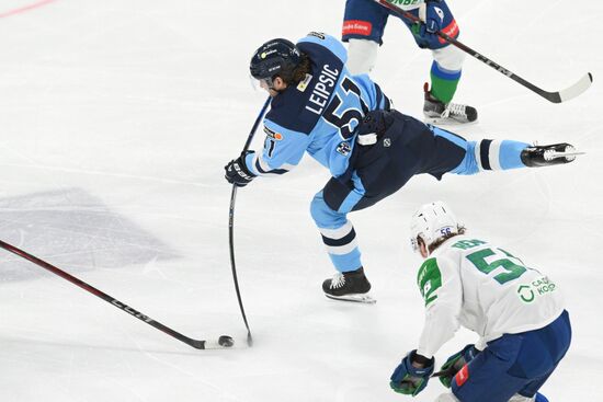 Хоккей. КХЛ. Матч "Сибирь" - "Салават Юлаев"