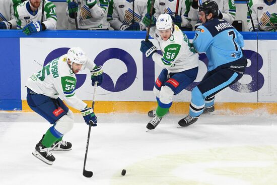 Хоккей. КХЛ. Матч "Сибирь" - "Салават Юлаев"