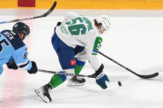 Хоккей. КХЛ. Матч "Сибирь" - "Салават Юлаев"