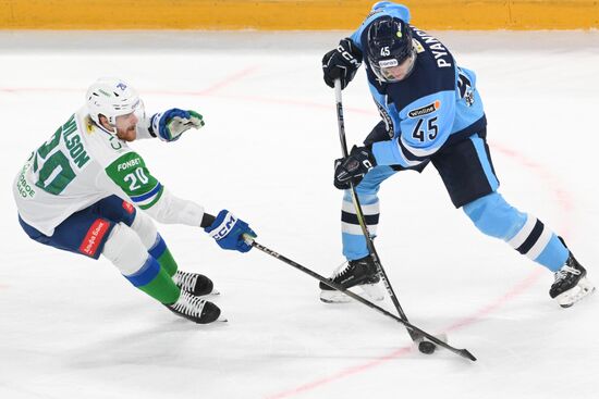 Хоккей. КХЛ. Матч "Сибирь" - "Салават Юлаев"