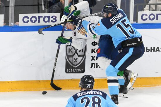Хоккей. КХЛ. Матч "Сибирь" - "Салават Юлаев"