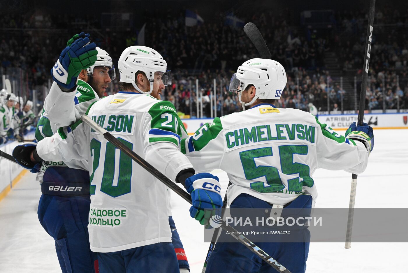 Хоккей. КХЛ. Матч "Сибирь" - "Салават Юлаев"