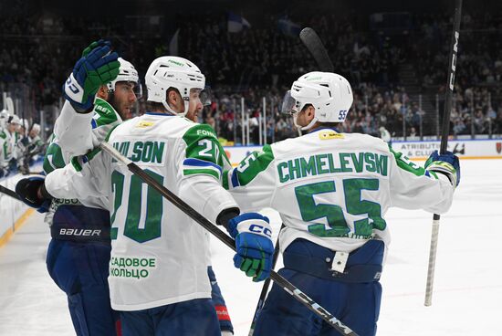 Хоккей. КХЛ. Матч "Сибирь" - "Салават Юлаев"