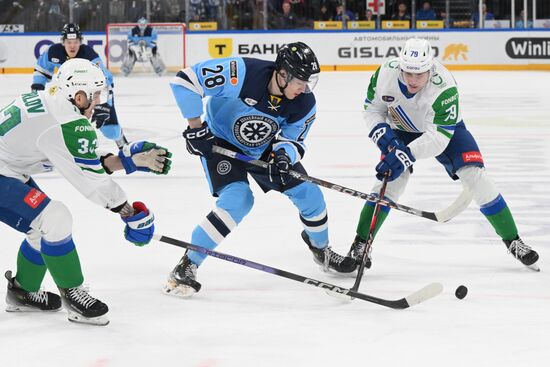 Хоккей. КХЛ. Матч "Сибирь" - "Салават Юлаев"