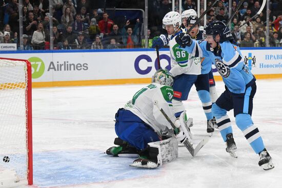 Хоккей. КХЛ. Матч "Сибирь" - "Салават Юлаев"